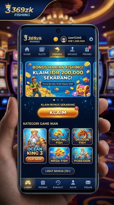 Cuplikan layar menu unduhan 369zk untuk perangkat Android